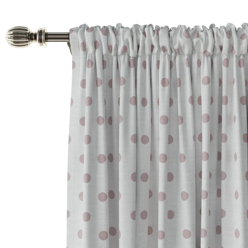 Stefana Silber x TWOPAGES Graphic Printed Linen Soft Top Curtains