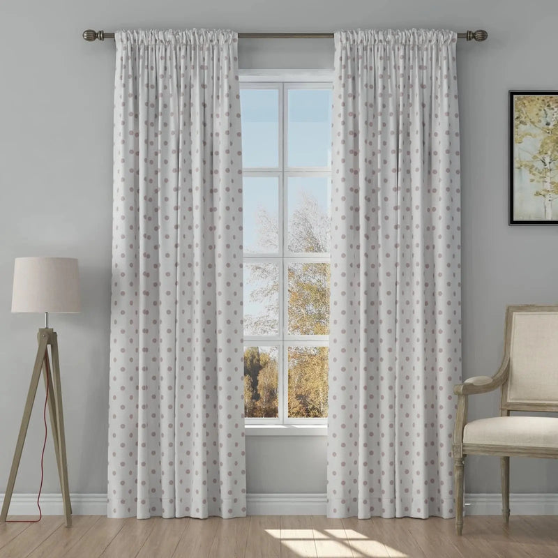 Stefana Silber x TWOPAGES Graphic Printed Linen Soft Top Curtains