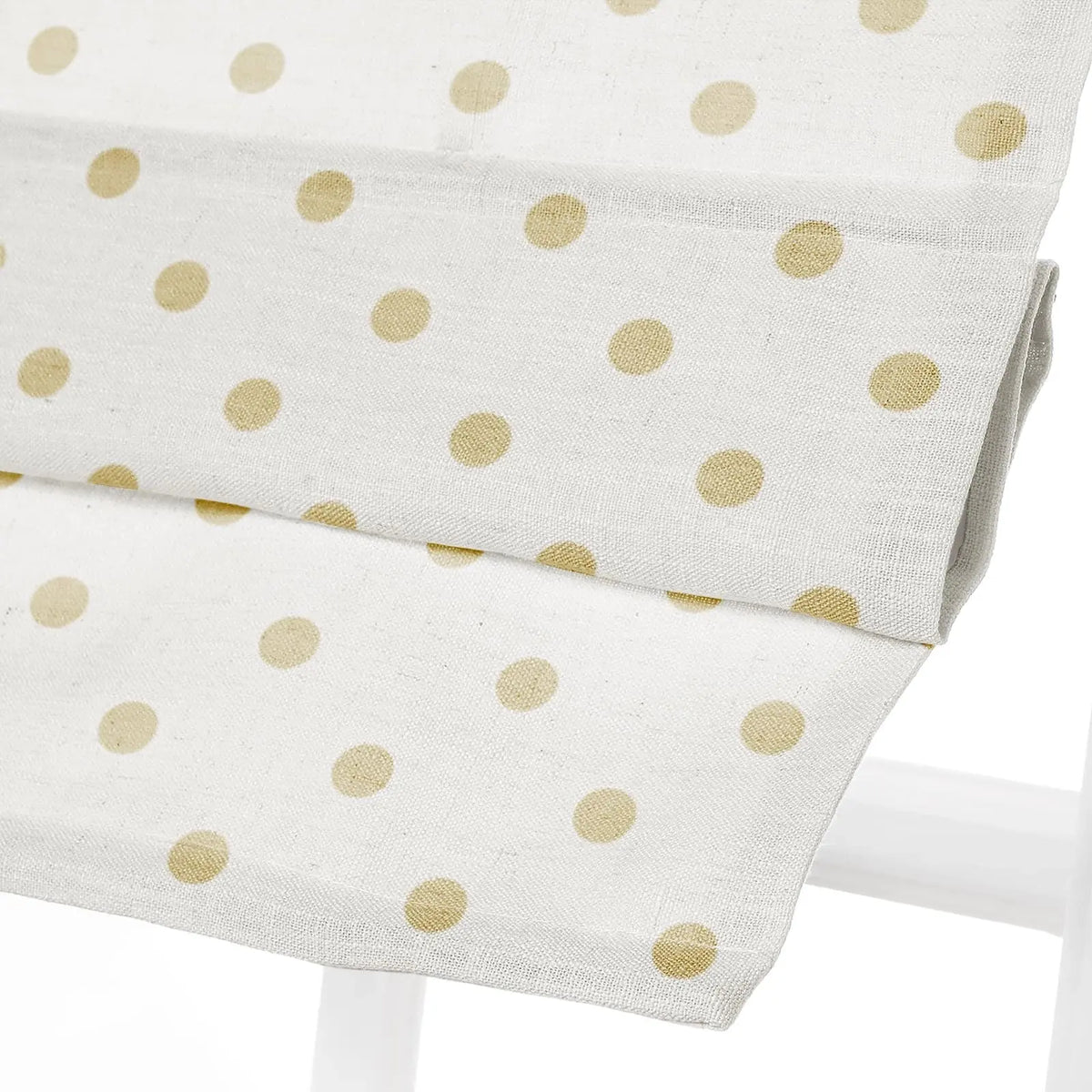 Stefana Silber x TWOPAGES Printed Linen Blend Roman Blind Cordless