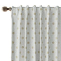 Stefana Silber x TWOPAGES Graphic Printed Linen Soft Top Curtains