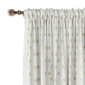 Stefana Silber x TWOPAGES Graphic Printed Linen Soft Top Curtains