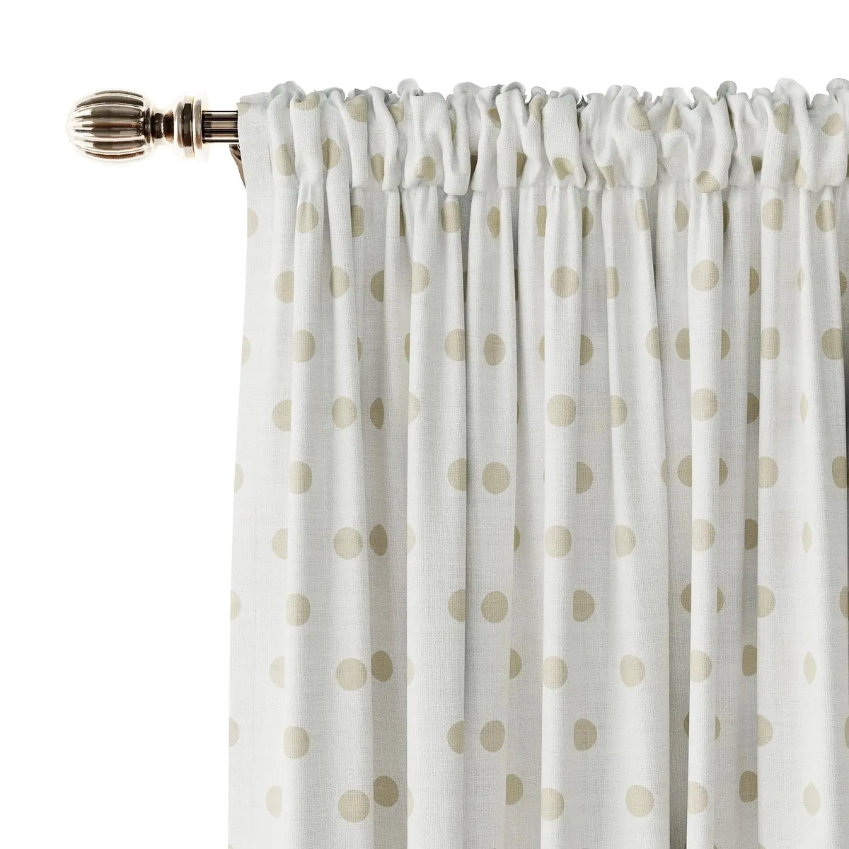 Stefana Silber x TWOPAGES Graphic Printed Linen Soft Top Curtains