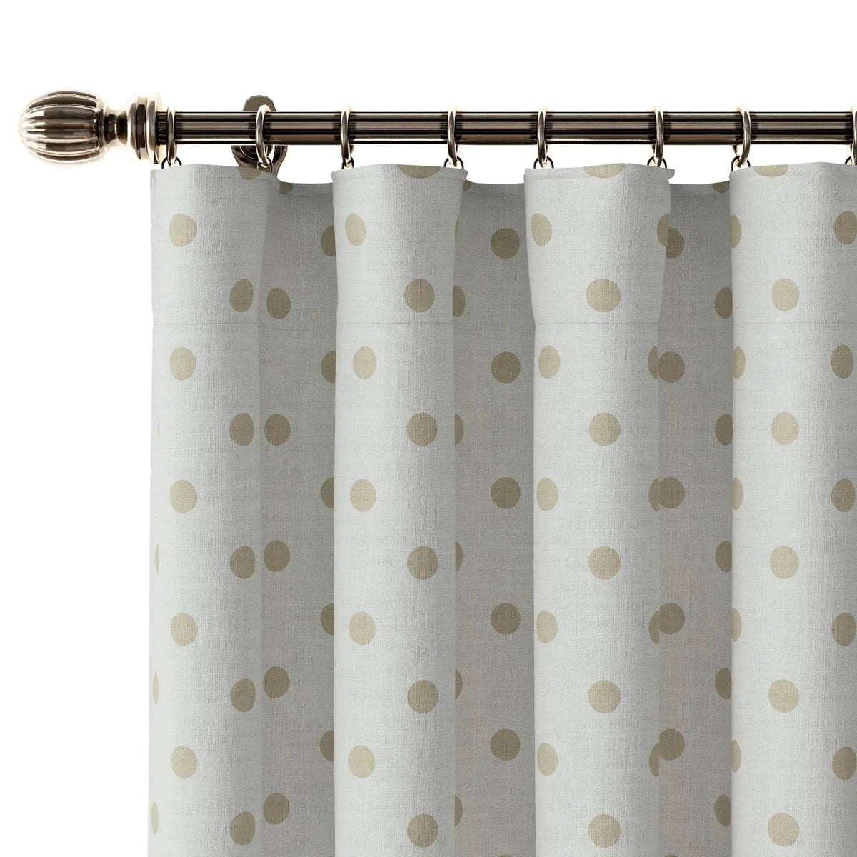Stefana Silber x TWOPAGES Graphic Printed Linen Soft Top Curtains