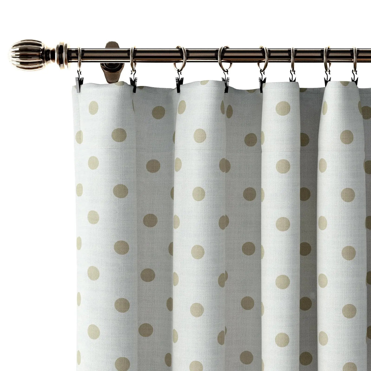 Stefana Silber x TWOPAGES Graphic Printed Linen Soft Top Curtains