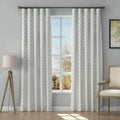 Stefana Silber x TWOPAGES Graphic Printed Linen Soft Top Curtains