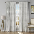 Stefana Silber x TWOPAGES Graphic Printed Linen Soft Top Curtains