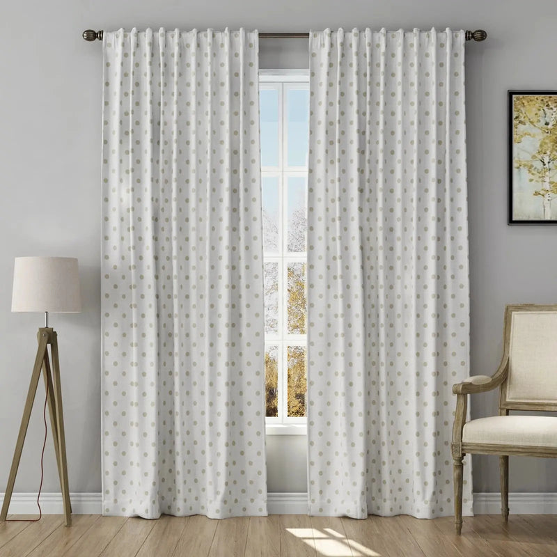 Stefana Silber x TWOPAGES Graphic Printed Linen Soft Top Curtains