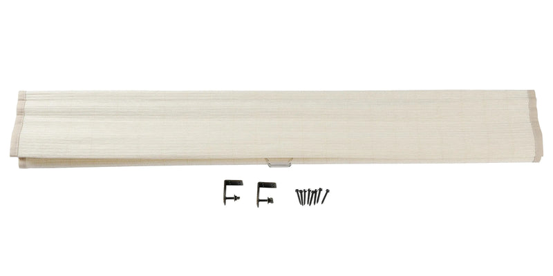 Lay Natural Flax Bamboo Woven Blind - Eggshell