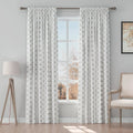 Stefana Silber x TWOPAGES Graphic Printed Linen Soft Top Curtains