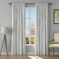 Stefana Silber x TWOPAGES Graphic Printed Linen Soft Top Curtains