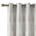 Stefana Silber x TWOPAGES Graphic Printed Linen Eyelet Curtains