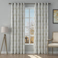Stefana Silber x TWOPAGES Graphic Printed Linen Eyelet Curtains
