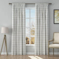 Stefana Silber x TWOPAGES Graphic Printed Linen Soft Top Curtains