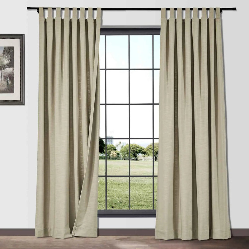 Isabella Heavyweight Cotton Soft Top Curtains