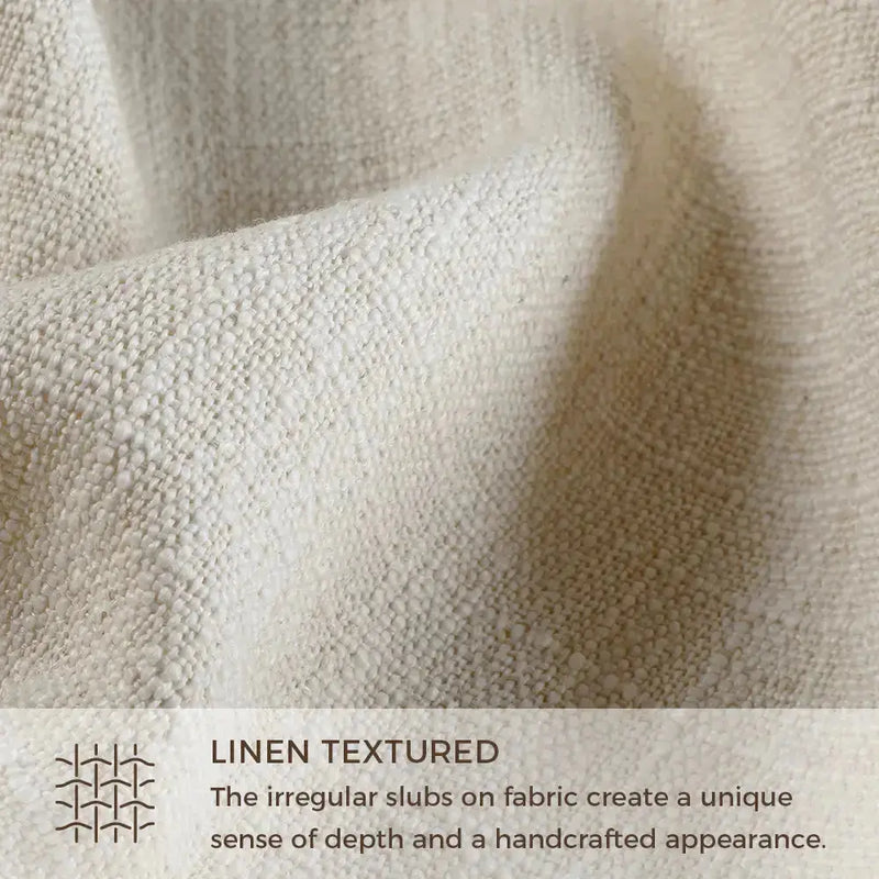 Liz Linen Soft Top Curtains