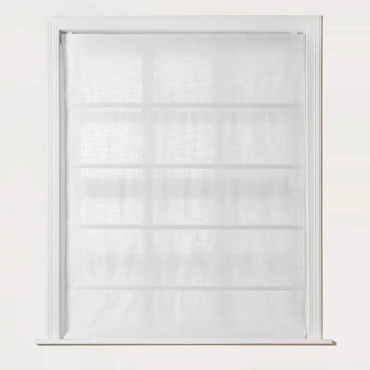 Jawara Linen Cotton Roman Blind Cord Lift