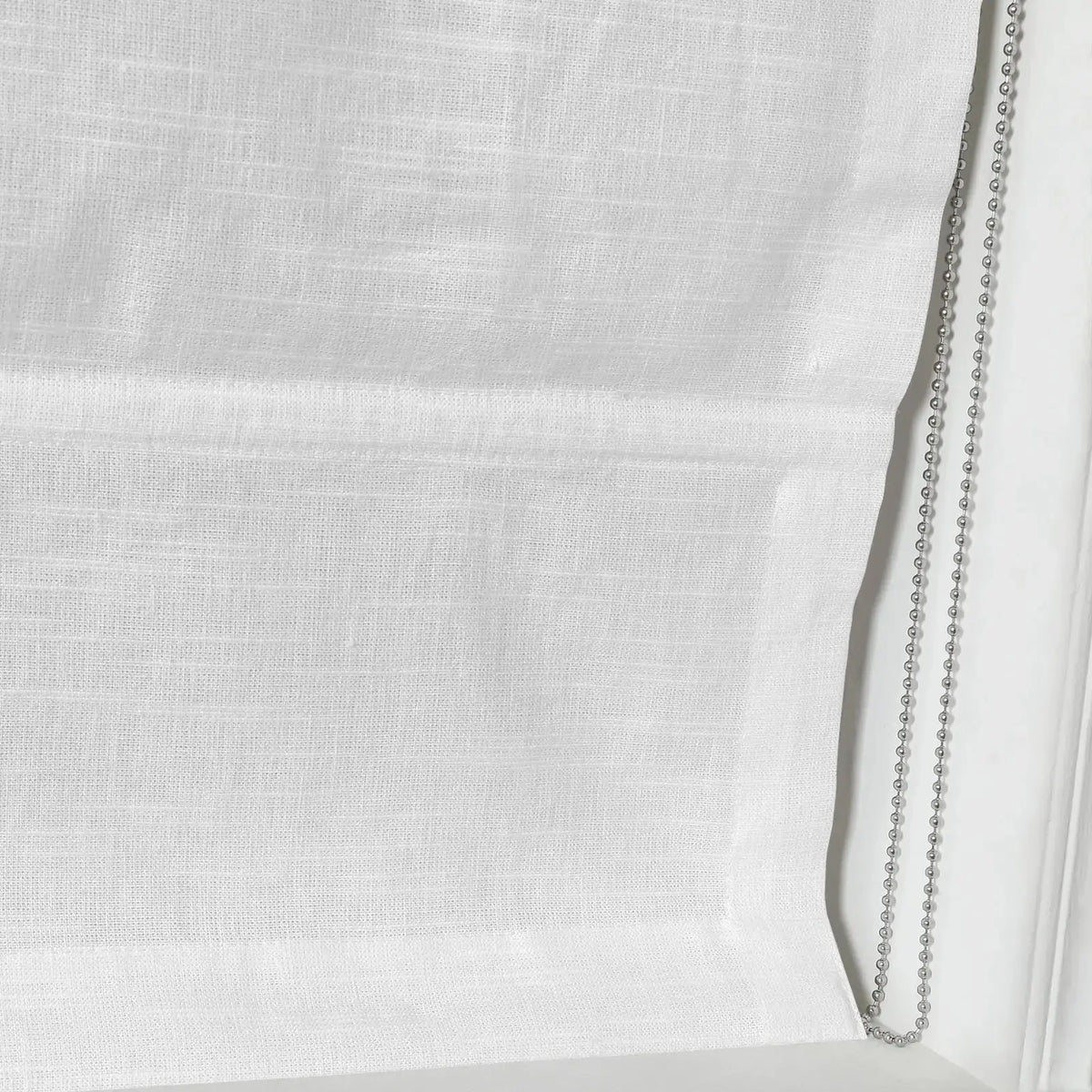 Jawara Linen Cotton Roman Blind Cord Lift