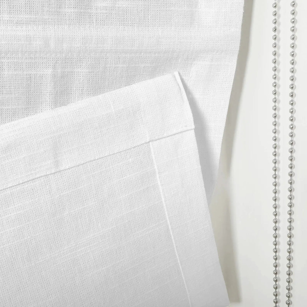 Jawara Linen Cotton Roman Blind Cord Lift