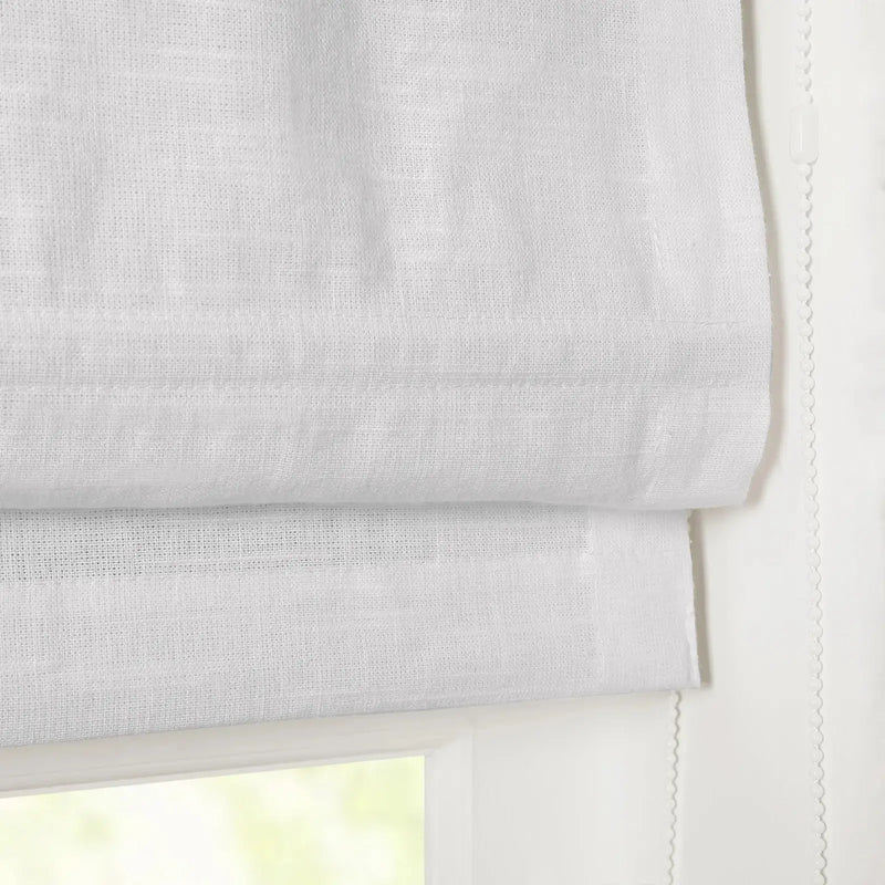 Jawara Linen Cotton Roman Blind Cord Lift