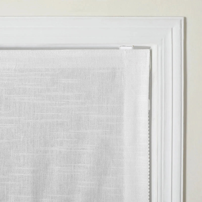 Jawara Linen Cotton Roman Blind Cord Lift