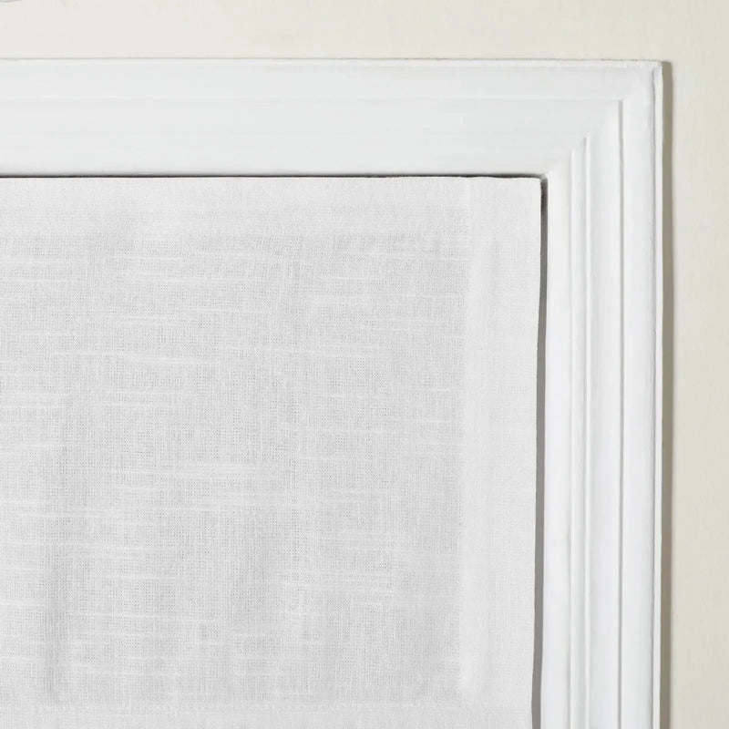 Jawara Linen Cotton Roman Blind Cordless