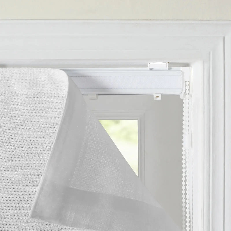 Jawara Linen Cotton Roman Blind Cord Lift