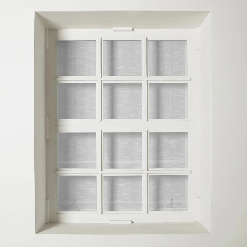 Jawara Linen Cotton Roman Blind Cord Lift