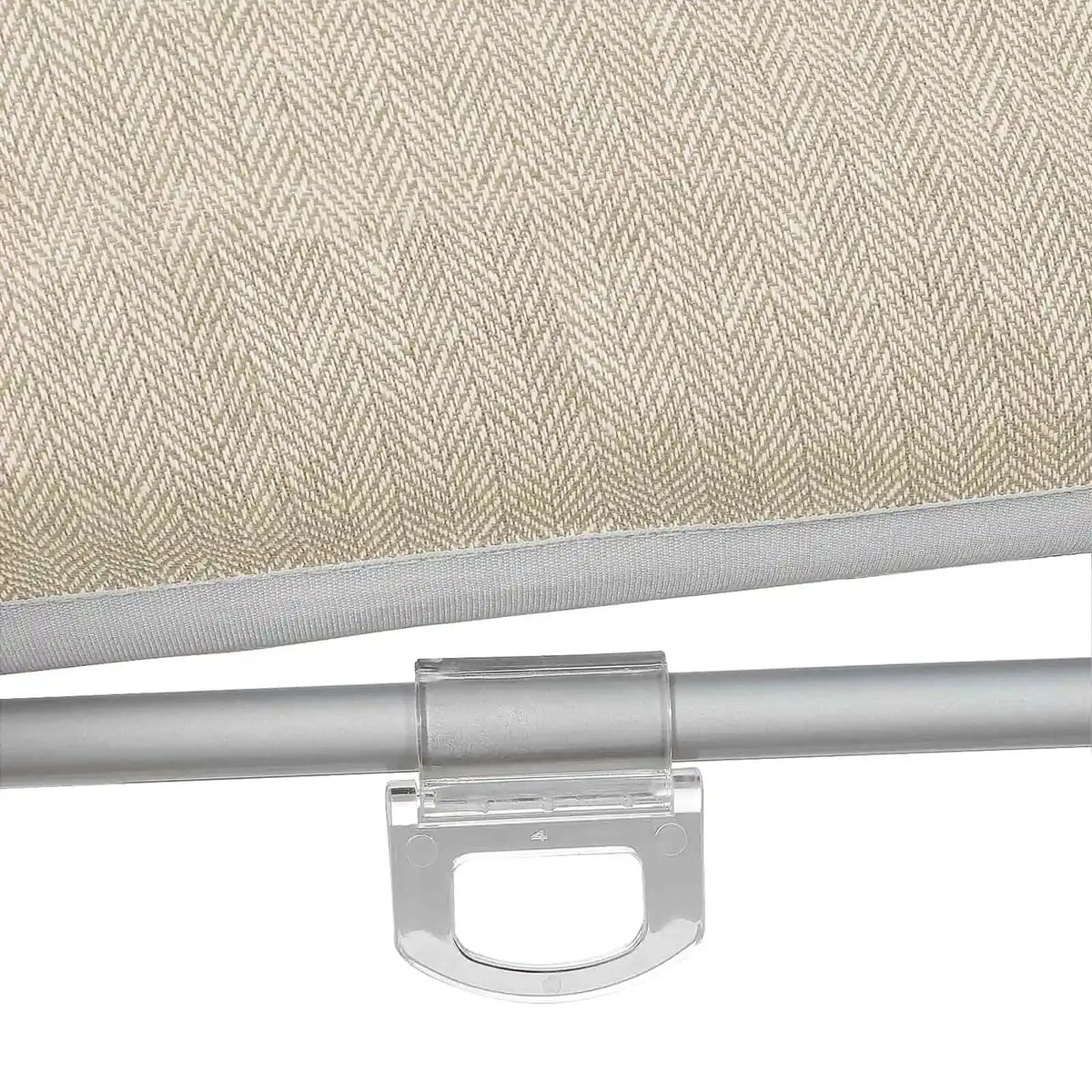 Ron Linen Cotton Herringbone Roman Blind Cordless