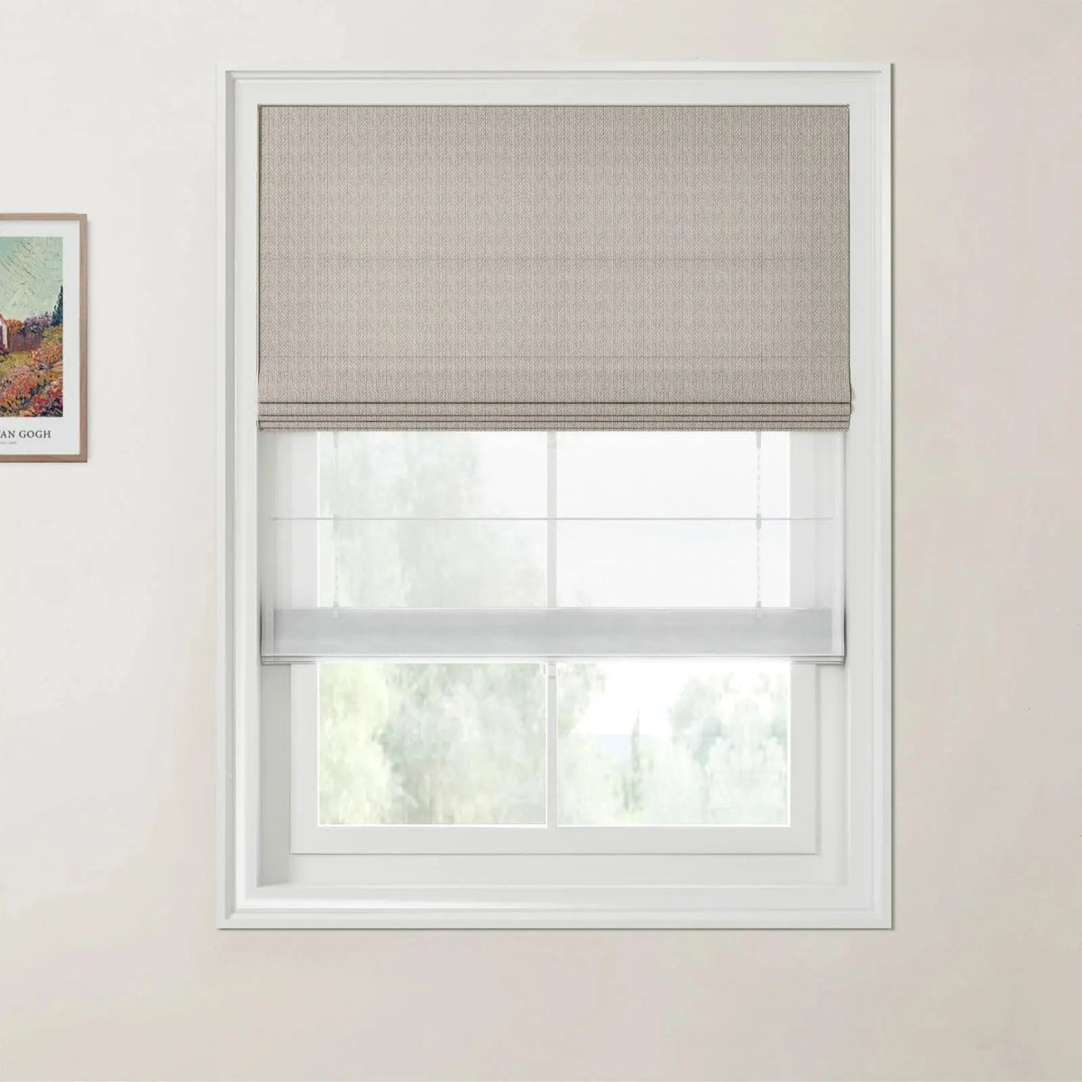 Day Night Roman Blind Cordless