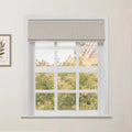 Ron Linen Cotton Herringbone Roman Blind Cordless