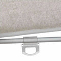 Ron Linen Cotton Herringbone Roman Blind Cordless