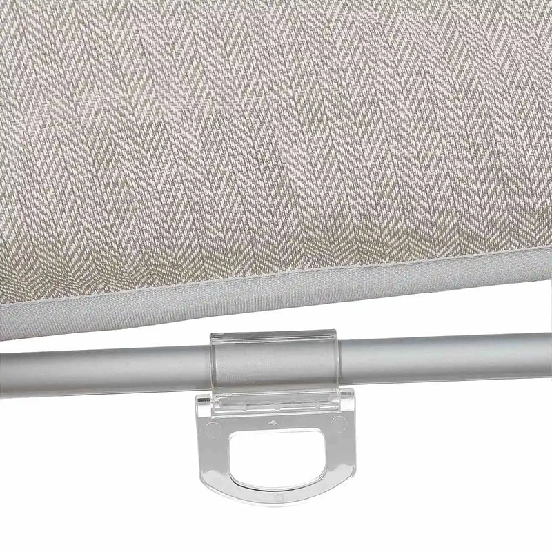 Ron Linen Cotton Herringbone Roman Blind Cordless