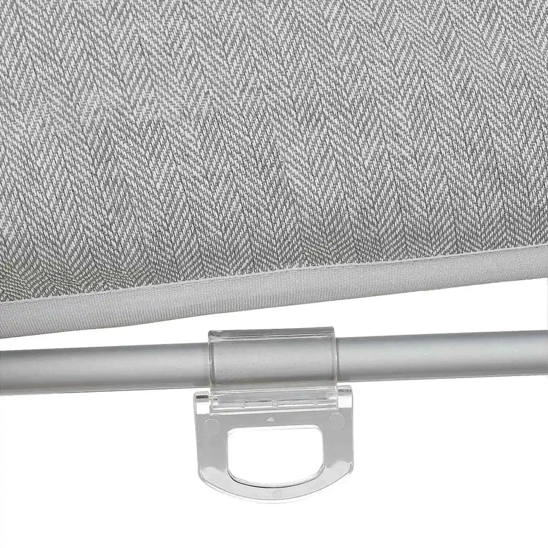 Ron Linen Cotton Herringbone Roman Blind Cordless