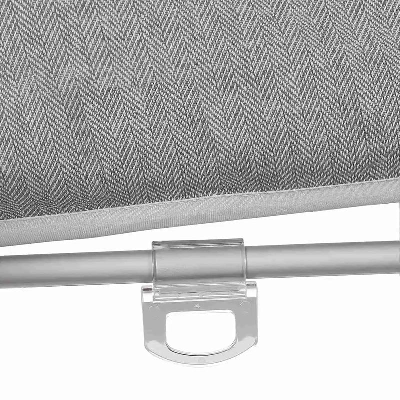 Ron Linen Cotton Herringbone Roman Blind Cordless