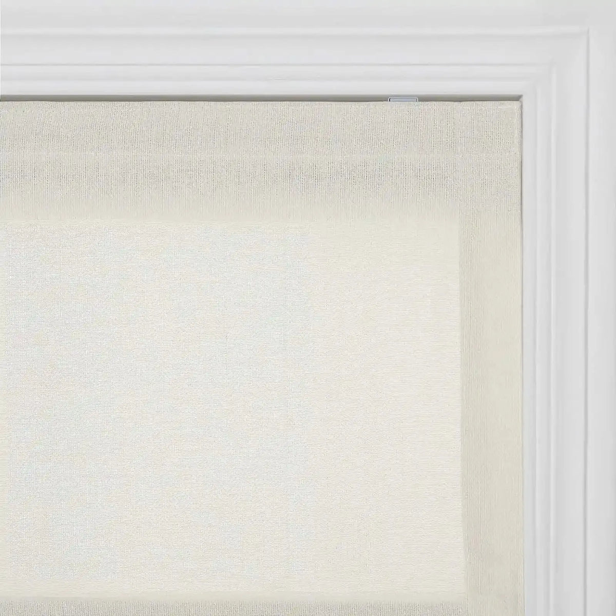 Ron Linen Cotton Herringbone Roman Blind Cordless