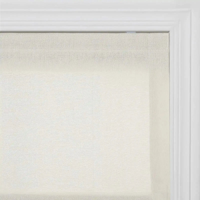 Ron Linen Cotton Herringbone Roman Blind Cordless