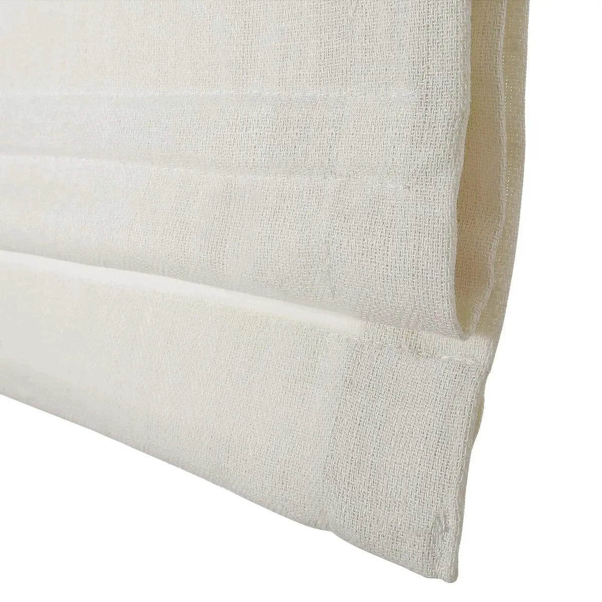 Ron Linen Cotton Herringbone Roman Blind Cordless