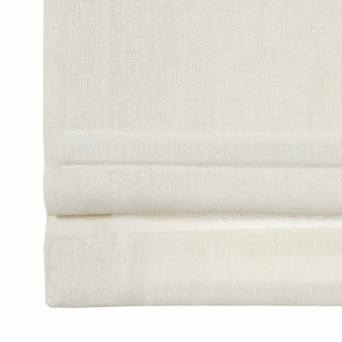 Ron Linen Cotton Herringbone Roman Blind Cordless
