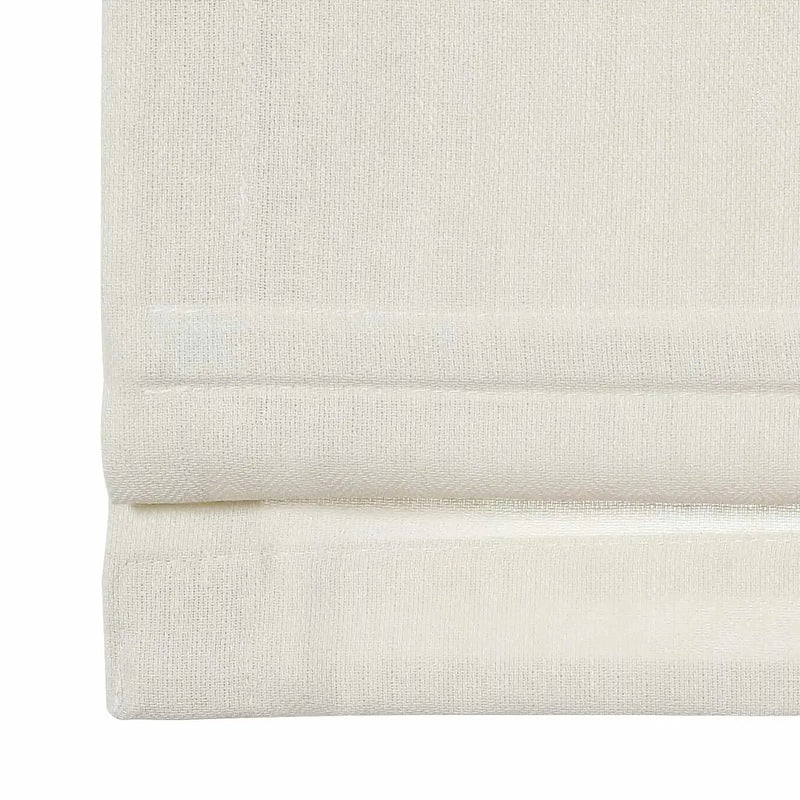 Ron Linen Cotton Herringbone Roman Blind Cordless