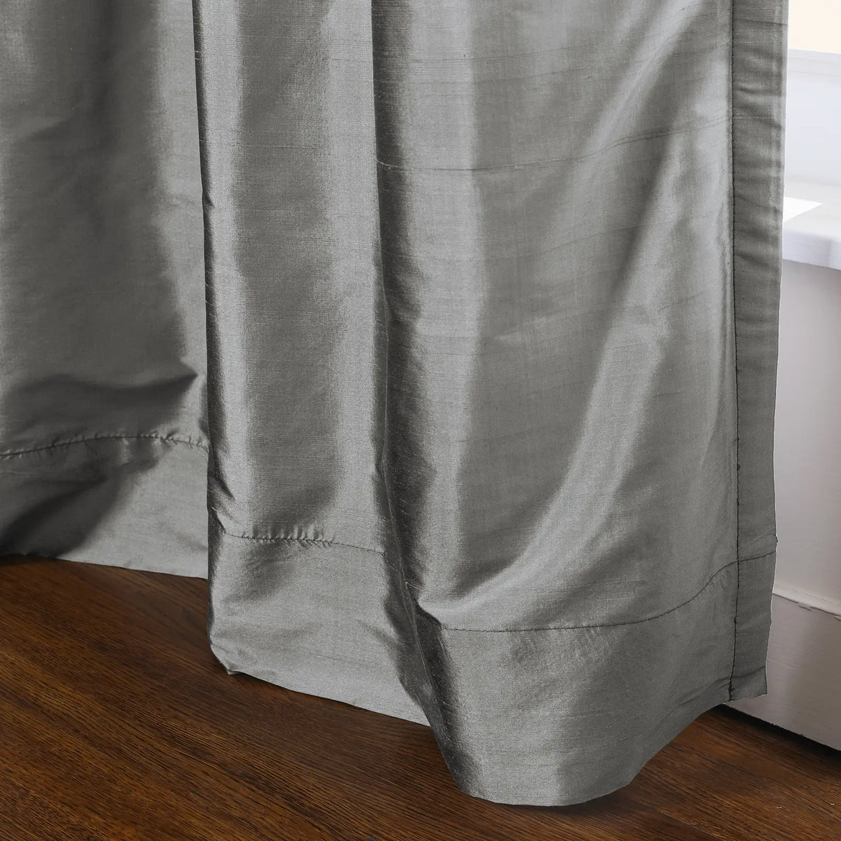 Selman Dupioni Silk Pleated Curtain