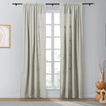 Isabella Heavyweight Cotton Soft Top Curtains