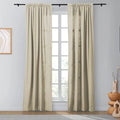 Isabella Heavyweight Cotton Soft Top Curtains