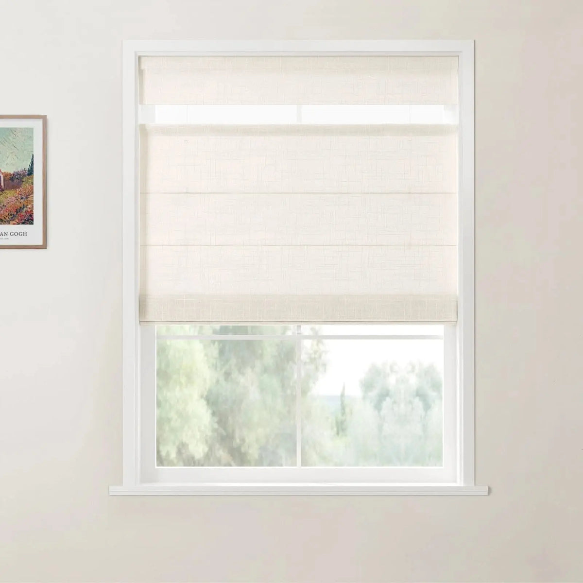 Top Down Bottom Up Roman Blind Cordless