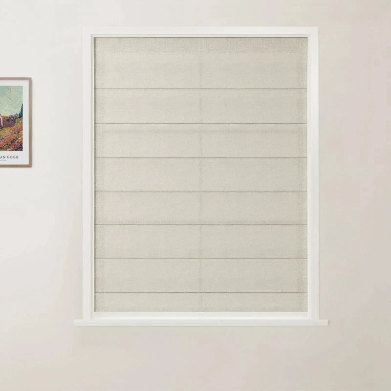 Flat Fold Roman Blind Cordless