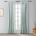 Isabella Heavyweight Cotton Soft Top Curtains