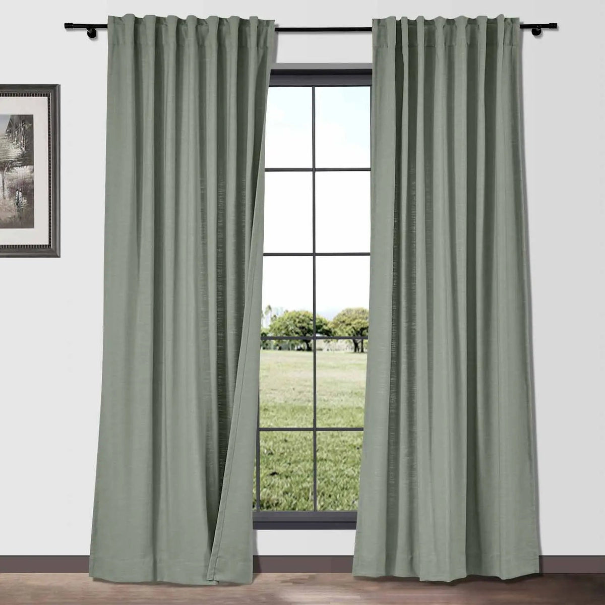 Isabella Heavyweight Cotton Soft Top Curtains