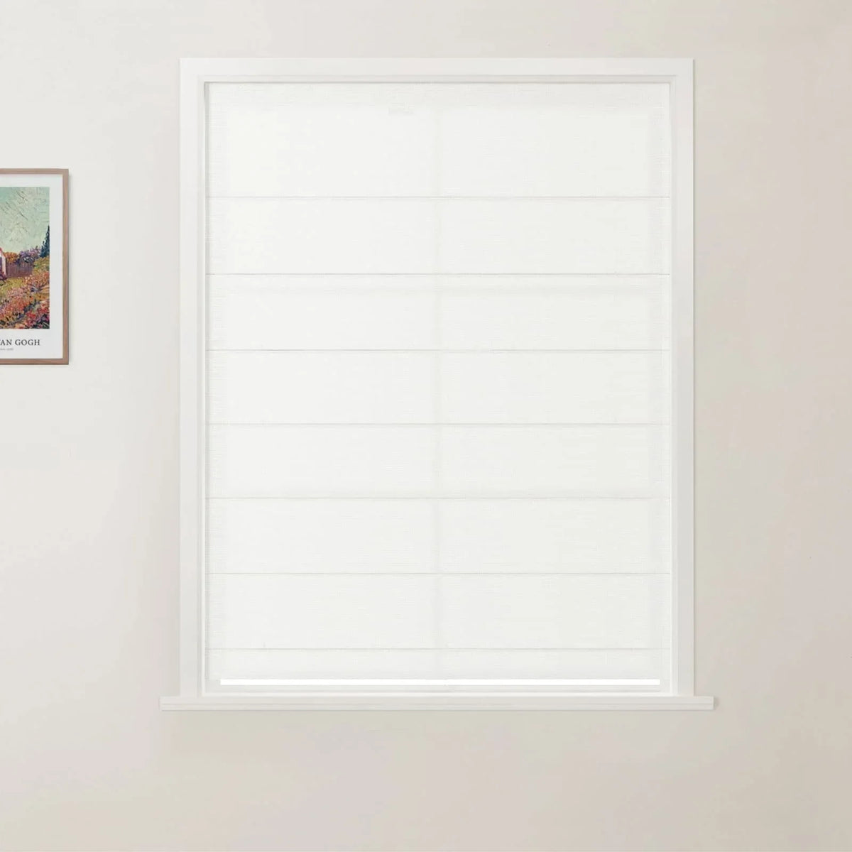 Flat Fold Roman Blind Cordless