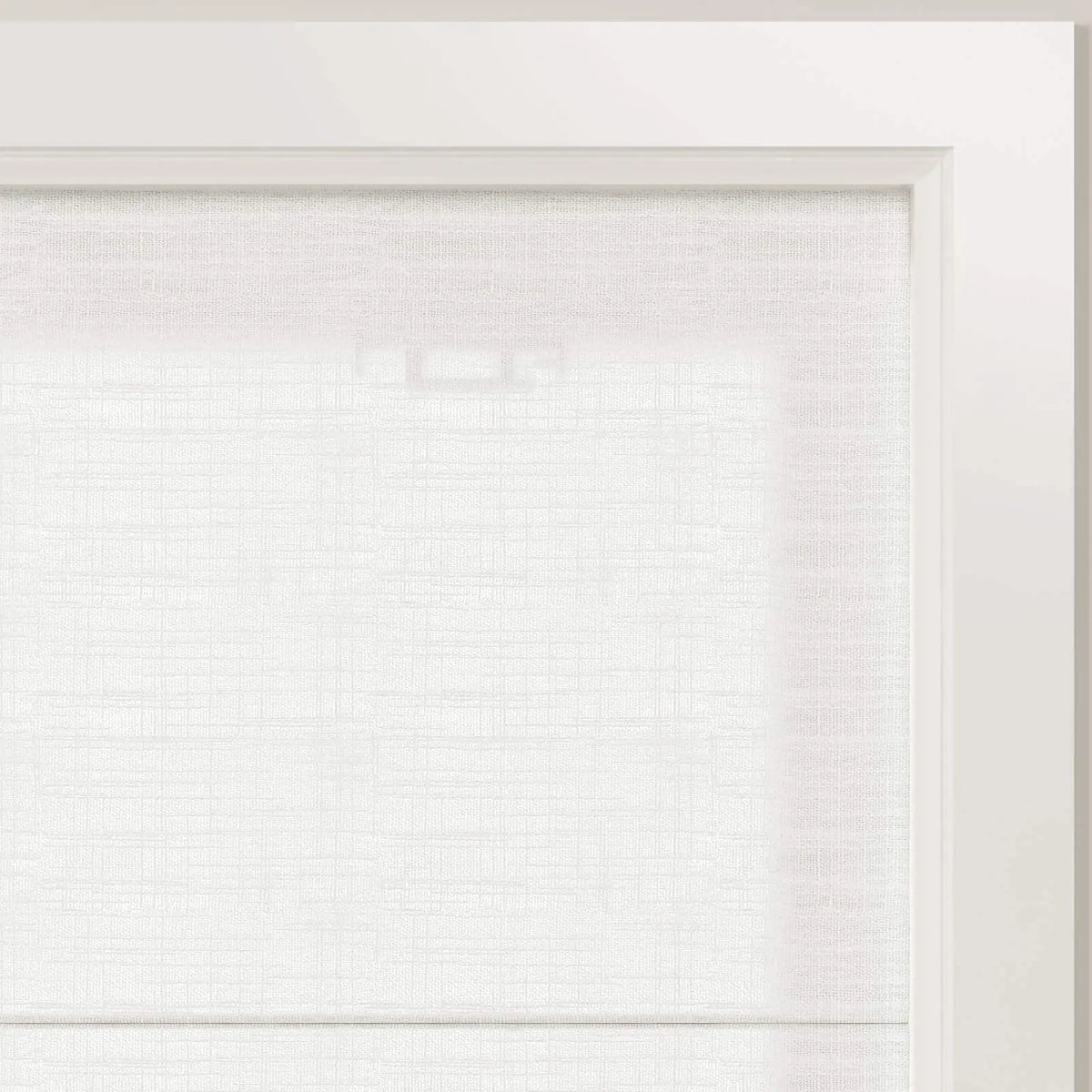Patti Belgian Linen Flat Fold Roman Blind Cordless