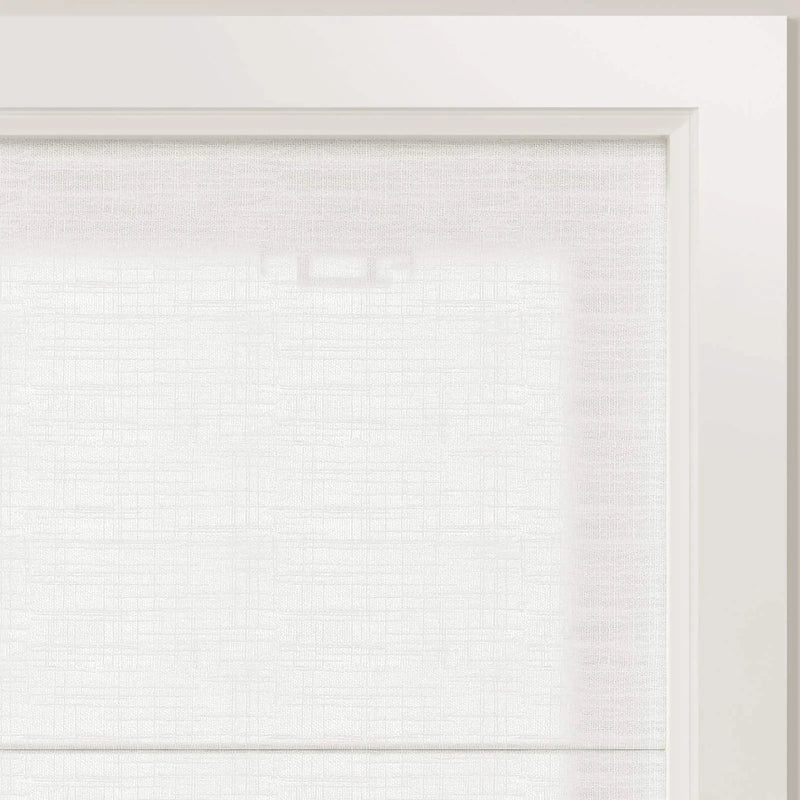 Patti Belgian Linen Flat Fold Roman Blind Cordless