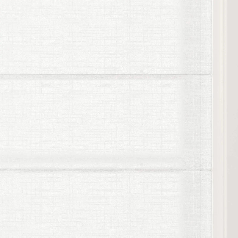 Patti Belgian Linen Flat Fold Roman Blind Cordless